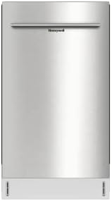 Honeywell 18 Inch Dishwasher with 8 Place settings, 6 Washing Programs, Stainless Steel Tub, UL/Energy Star- Stainless Steel