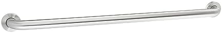 Amazon Basics Bathroom Handicap Safety Grab Bar, 36 Inch Length, 1.5 Inch Diameter, Holds up to 500LBs, ADA Compliant, Stainless Steel