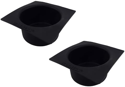 Waxness Non-Stick Easy Clean Silicone Bowl Black – 1 lb for Single and Double Warmers WN-5001/5002 Pack of 2
