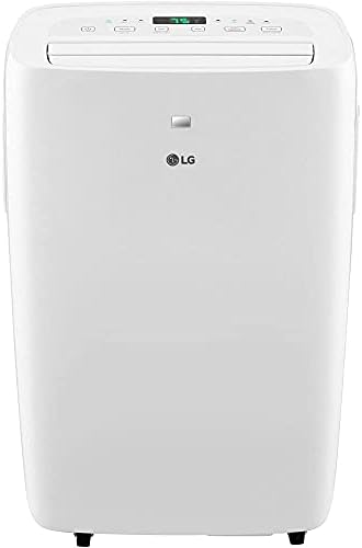 LG LP0721WSR 7,000 BTU Portable Air Conditioner for Home, 115V, Cools 300 Sq.Ft. (12' x 25' Room Size) Quiet Operation, LCD Remote Control, and Window Installation Kit, White (Renewed)