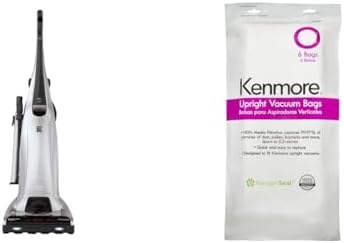 Kenmore Floor Care Elite Upright Bagged Vacuum + Kenmore 53294 Style O HEPA Cloth Vacuum Bags