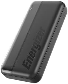 Energizer Power Bank - 20000mAh High Capacity Lithium Polymer Portable Charger, Lightweight, Fast Charging, Compatible with Android/iPhone 15 16 Plus Pro Max/iPad Tablet and etc_UE20050C