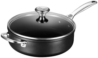 Le Creuset Toughened Nonstick PRO Saute Pan With Glass Lid, 4.25 qt.
