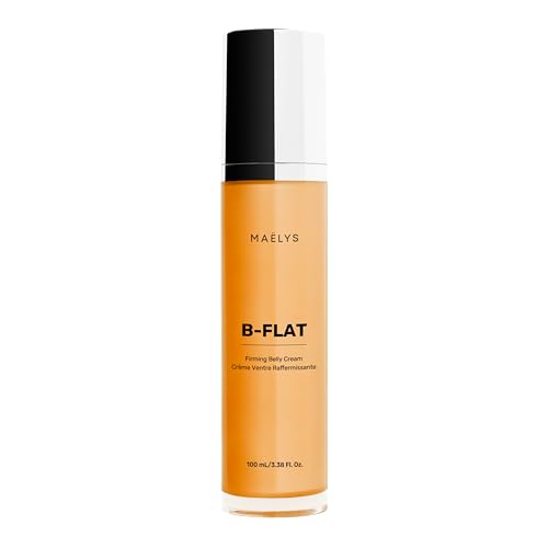 MAËLYS Cosmetics B-FLAT Belly Firming Cream - Stretch Mark Belly Cream - Tightening Belly Cream