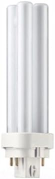(Case of 10) Philips Lighting 38328-1 - PL-C 13W/841/4P/ALTO - 13 Watt CFL Light Bulb - Compact Fluorescent - 4 Pin G24q-1 Base - 4100K