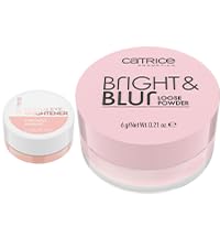 Catrice | Under Eye Brightener 010 & Bright & Blur Loose Powder Bundle | Vegan & Cruelty Free