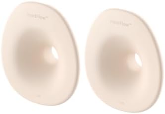 eufy Original 27mm Flange (2-Pack), Replacement Accessories for Wearable Breast Pump S1/S1 Pro, HeatFlow™ Technology, Food-Grade Silicone, Durable, Comfortable, Ergonomic Fit