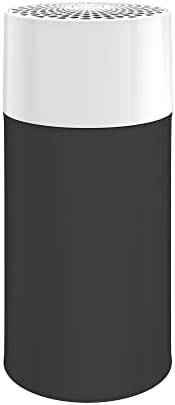 BLUEAIR Bedroom Air Purifier, Small Room Air Cleaner Dust Pet Dander Smoke Pollen Allergen, Odor Removal, for Home Office Nursery, 2 Washable Pre Filters, HEPASilent, Blue 411 (Non-Auto)