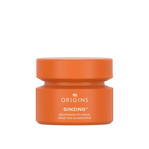 Origins GinZing Brightening Eye Cream | Visibly Reduces Dark Circles Instantly & Over Time | With Vitamin C & Niacinamide