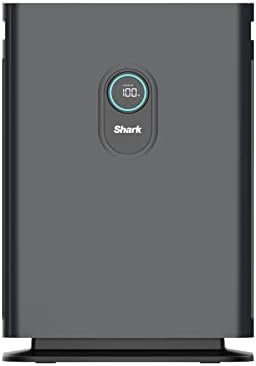 Shark HE402AMZ Air Purifier 4 True HEPA with Microban Protection, Advanced Odor Lock, 4 Fan, Grey (Renewed)