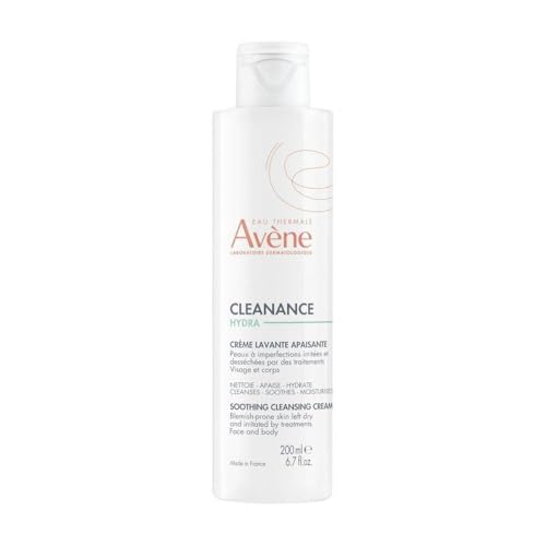 Avรจne Cleanance HYDRA Soothing Cream, Rich Moisturizer, Adjunctive Care for Drying Acne Treatments, 1.3 Oz