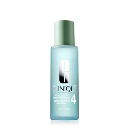 Clinique 3-Step Clarifying Lotion Face Exfoliator 4 | with Witch Hazel + Salicylic Acid | for Oily Skin Types