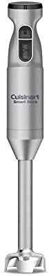 Cuisinart Hand Blender, Smart Stick 2-Speed - Powerful & Easy to Use Stick Immersion Blender-for-Shakes, Smoothies, Puree, Baby Food, Soups & Sauces, Silver, CSB-175SVP1