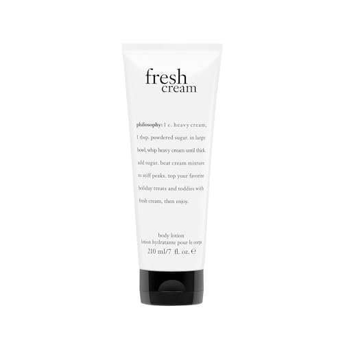 philosophy fresh cream body lotion - with notes of vanilla, heliotrope & tonka bean - 7 fl oz