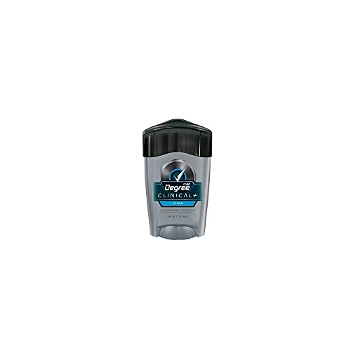 Degree Men Clean Clinical Antiperspirant Deodorant 1.7 oz (Pack of 8)