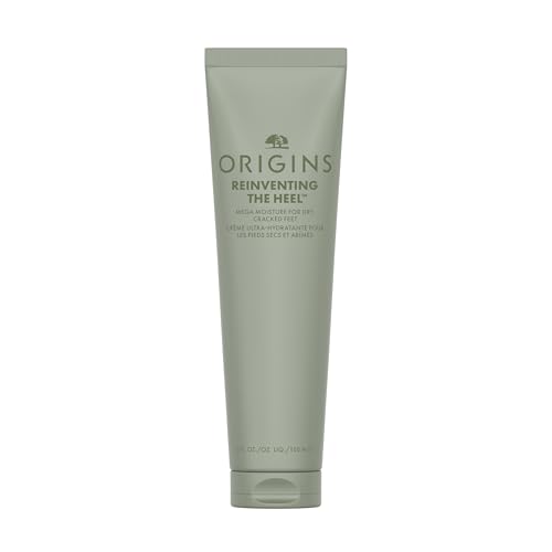 Origins Reinventing the Heel Foot Cream for Dry, Cracked Feet | Soothes Dry Skin | With Shea Butter, Jojoba Oil & Salicylic Acid, 5 Fl Oz