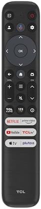 New RC813 for TCL TV Replacement Remote for TCL-Google-TV-Remote Control, Compatible with FHD HDR LED QLED 4K UHD Smart TVs S3/S4/S5/Q5/Q6/Q7/QM7/QM8 Series
