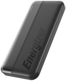 Energizer Power Bank - 10000mAh High Capacity Lithium Polymer Portable Charger, Lightweight, Fast Charging, Compatible with Android/iPhone 15 16 Plus Pro Max/iPad Tablet and etc_UE10050C