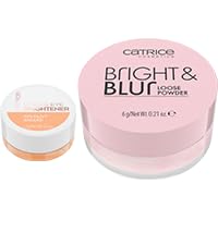 Catrice | Under Eye Brightener 020 & Bright & Blur Loose Powder Bundle | Vegan & Cruelty Free