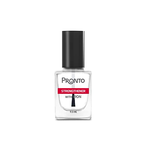Pronto Nail Strengthener and Base Coat with Iron – Nail Polish Hardener