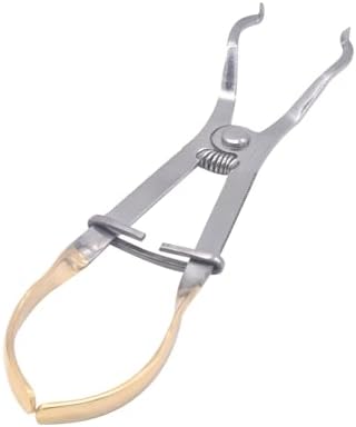 Angzhili 1 Piece Dental Sectional Matrix Pliers,Metal Matrices Band Forceps,Clip Ring Placing Pliers,Stainless Steel Material,Oral Care Tools