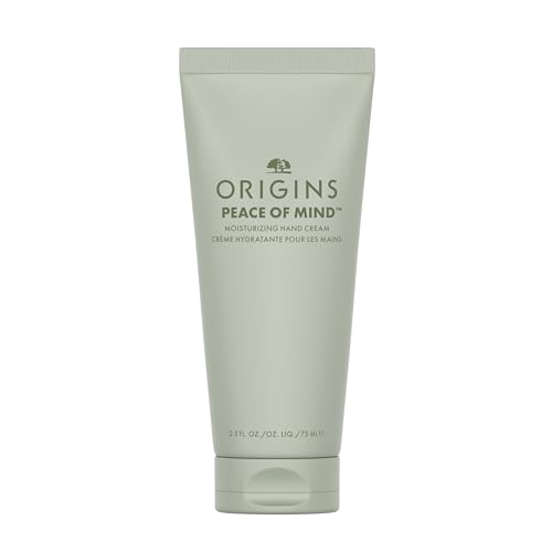 Origins Peace of Mind Moisturizing Hand Cream | Hydrates & Softens Dry Skin | Hand Lotion With Plant-Derived Glycerin, 2.5 Fl Oz