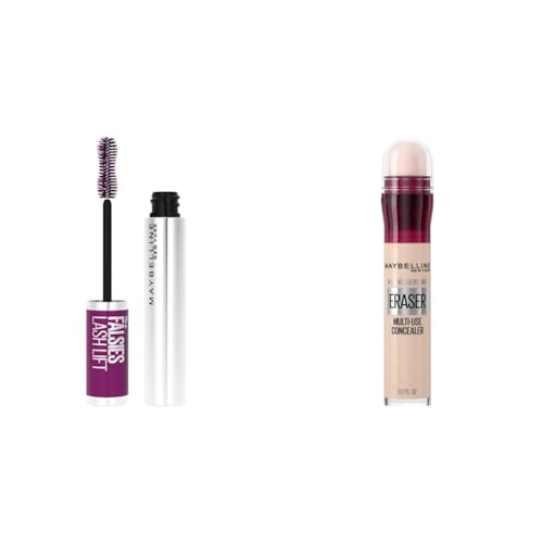 Maybelline Falsies Lash Lift Volumizing Mascara and Age Rewind Concealer Dark Circles Treatment