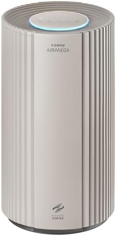 COWAY Air Purifiers for Large Room Whole Home Up to 2,640ft², True HEPA Filter for Smoke, Allergies, Pet Dander, Odor, PM 10 AQI, Turbo Eco Mode, Timer, Energy Star, 3yr Warranty, Airmega 350 Beige