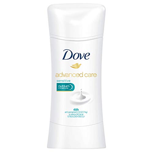 Dove Deodorant 2.6 Ounce Adv Care Anti-Perspirant Sensitive (76ml) (2 Pack)