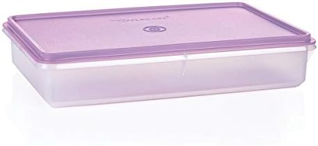 NewTupperware Large Cold Cut Keeper Snack N Stor Container Lilac Seal (1)