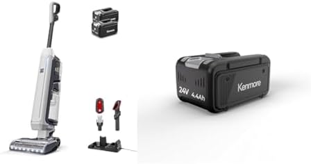 Kenmore CU7005 24V Cordless Brushless Upright Vacuum Lift-Up Carpet Cleaner KB5001 24V Lithium-Ion Battery