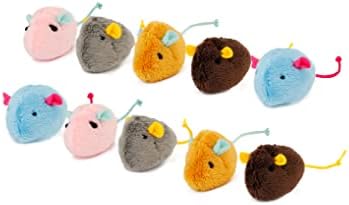 Hartz Cattraction with Silver Vine & Catnip Crinkle Mice, 10 Count