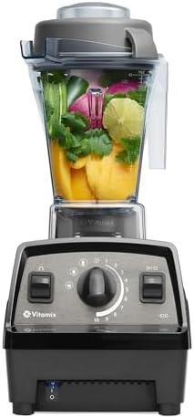 Vitamix Propel Series 510 Professional Grade Blender, 3 Presets: Smoothie, Frozen Dessert and Hot Soup, 48oz Pitcher, Black