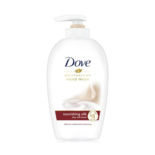 Dove Caring Hand Wash, Fine Silk, 250 Ml/8.45 Oz (Pack of 6)