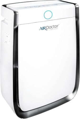AIRDOCTOR AD3500 Air Purifier for Home and Large Rooms Up to 1260 sq. ft. 2x/hour | UltraHEPA, Carbon, VOC Filters and Air Quality Sensor. Captures Particles 100x Smaller Than HEPA