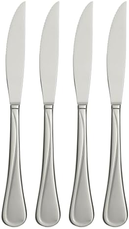 Oneida Flight Steak Knives, Set of 4, Silver