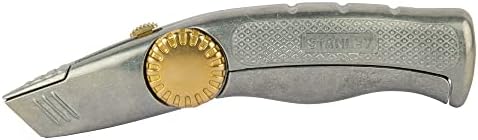 Stanley 0-10-819 Snap Off Knife "Pro" with retractable blade, Silver