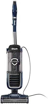Shark NV151 Navigator Swivel Pro Complete Upright Vacuum with HEPA Filtration, Swivel Steering, Pet Power Brush, Crevice Tool & Upholstery Tool, for Pet Hair & Multi-Surface Cleaning, Navy