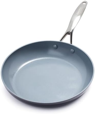 GreenPan Valencia Pro Hard Anodized Healthy Ceramic Nonstick 11" Frying Pan Skillet, PFAS-Free, Induction, Dishwasher Safe, Oven Safe, Gray