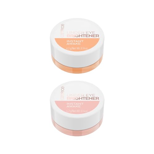 Catrice | Under Eye Brightener 10 Light Rose & 20 Warm Nude | Full Coverage Makeup | Vegan & Cruelty Free