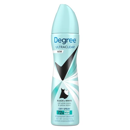 Degree for Women Ultra Clear Black + White Pure Rain Antiperspirant (Pack of 14)
