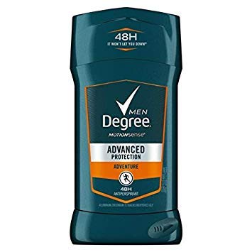Degree Men Adventure Advanced Protection Antiperspirant Deodorant Stick, 2.7 oz (Pack of 10)
