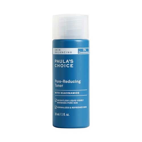 Paula's Choice SKIN BALANCING Pore-Reducing Face Toner for Combination and Oily Skin, Minimizes Large Pores, Controls Oil & Shine, Hydrates & Replenishes, Suitable for Acne-Prone Skin