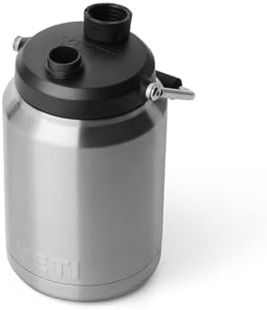 YETI Rambler Half Gallon Jug 2.0, Vacuum Insulated, Leakproof, Stainless Steel with MagCap, Stainless
