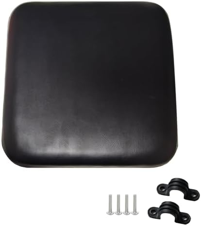 HMZ Rollator seat Cushion,Replacement seat for rollator Walker 12"x12",Rolling Walkers Replacement Parts.(1Ea Black)