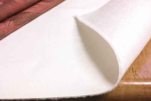 Yourtablecloth Deluxe Cushioned Heavy Duty Table Pad with Flannel Backing 52" X 108"Rectangle White