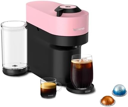 Nespresso Vertuo Pop+ Coffee and Espresso Maker by De'Longhi, Candy Pink