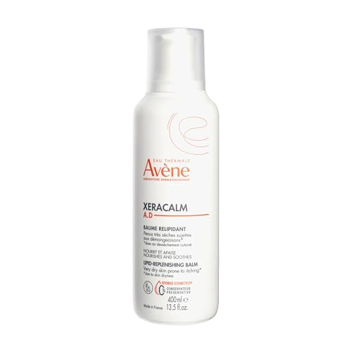 Avène XeraCalm A.D Lipid-Replenishing Balm, Atopic Dermatitis, Eczema-Prone Skin, For dry, itchy Skin, Restore Skin Barrier, Infants, Children & Adults, No Preservatives, Fragrance-Free 6.7 Oz.