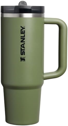 STANLEY Quencher ProTour Flip Straw Tumbler with Leakproof Lid | Built-In Straw & Handle | Cupholder Compatible for Travel | Insulated Stainless Steel Cup | BPA-Free