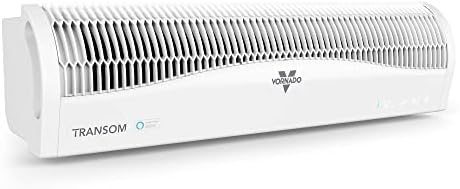 Vornado TRANSOM AE Window Fan Works with Alexa, 4 Speeds, Reversible Exhaust Mode, Weather Resistant Case, Whole Room,White